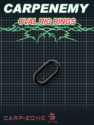 Колечки металл овальные Oval Rig Rings 4,5мм (20шт)