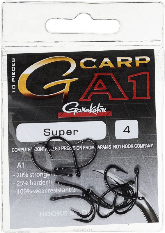 Крючки A1 G-Carp Super (10шт)