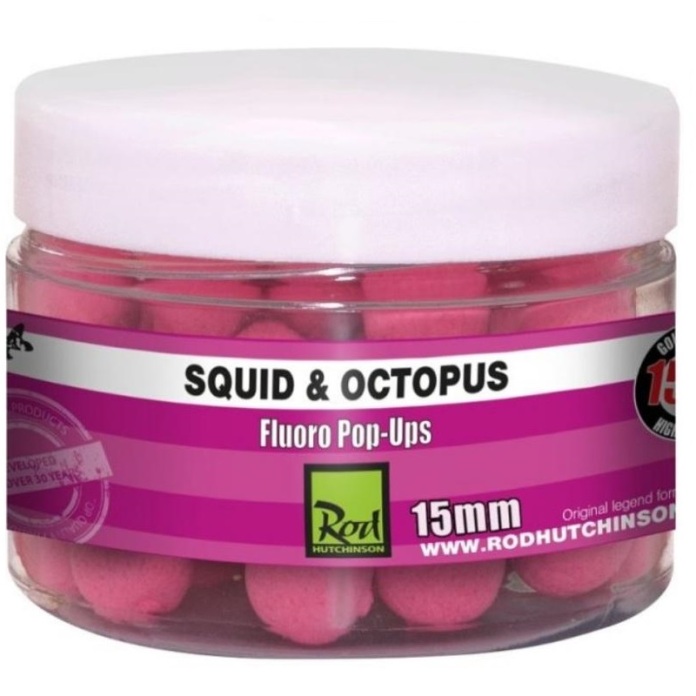 Бойлы PopUp Fluoro Squid Octopus 15мм