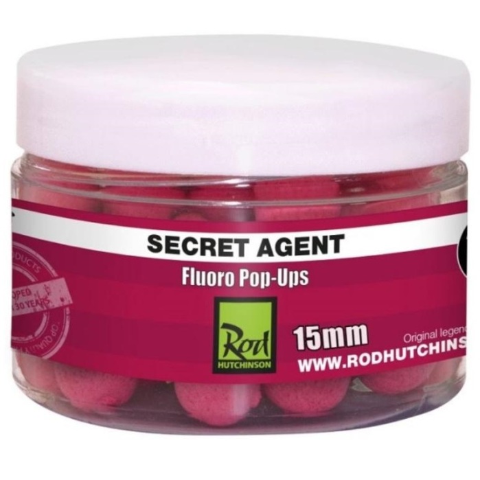 Бойлы PopUp Fluoro Secret Agent with Liver 15мм