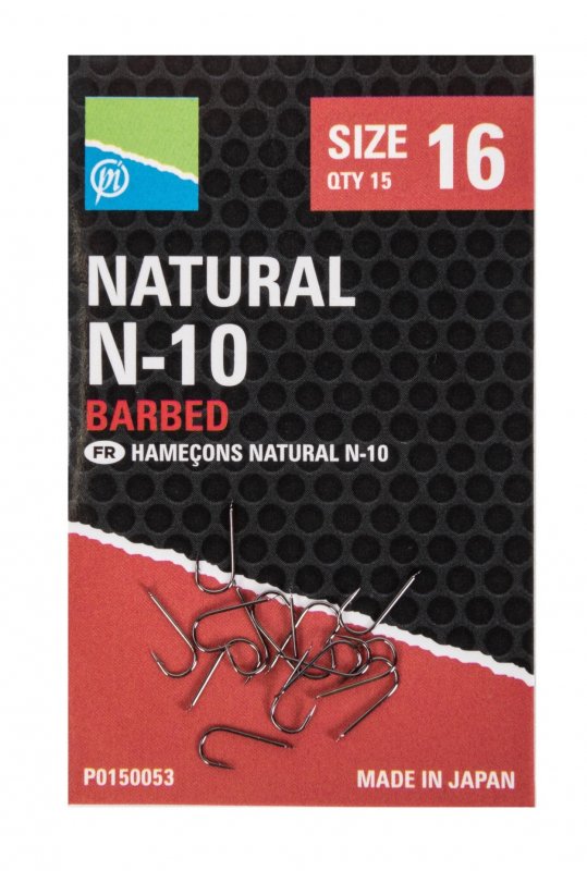Крючки Natural N-10 (15шт)