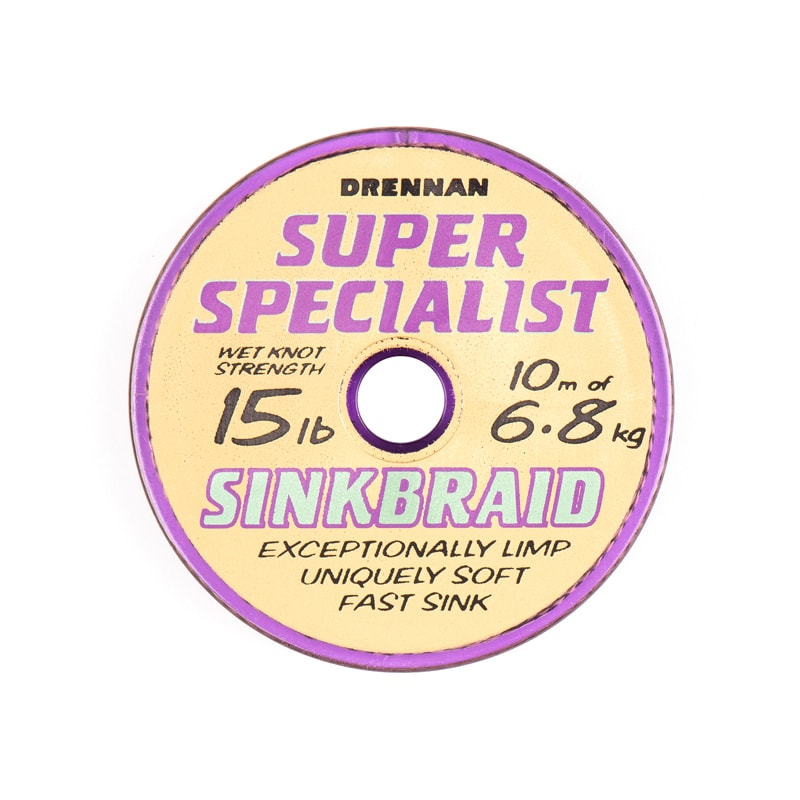 Поводковый материал Super Specialist Sinkbraid 10м