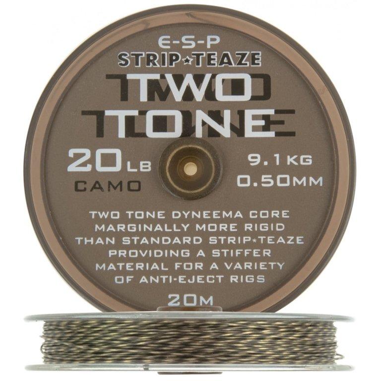 Поводковый материал Two-Tone Coated Braid 20Lb 20м Weedy Green