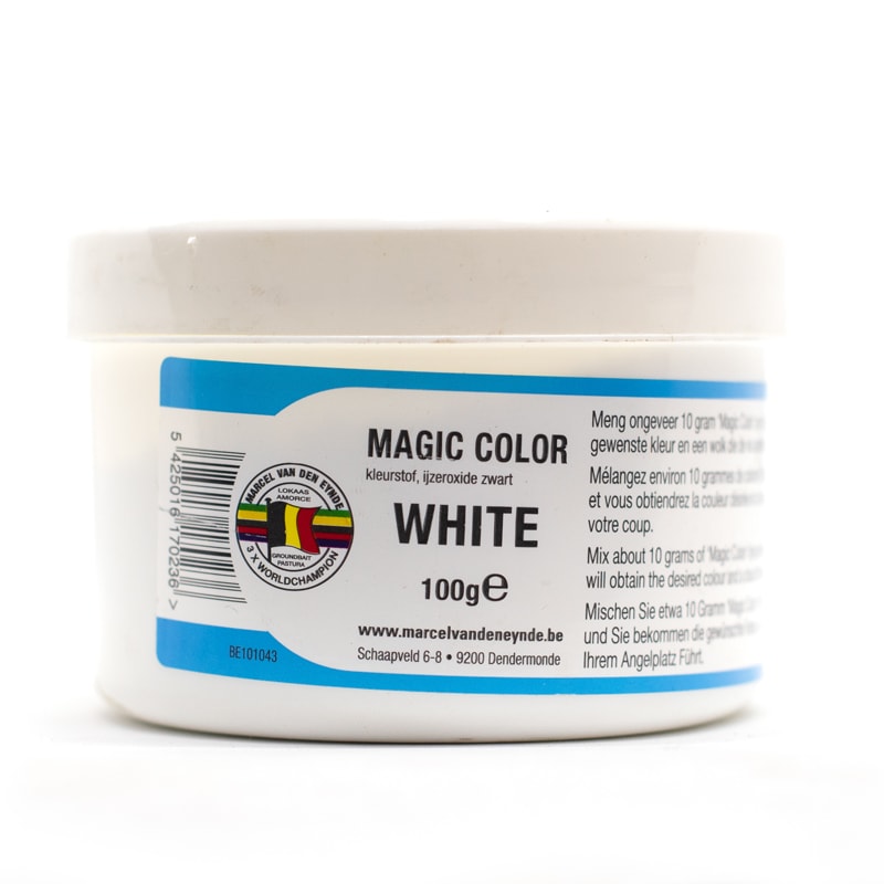 Краска для прикормки Magic Color White белая 100гр 