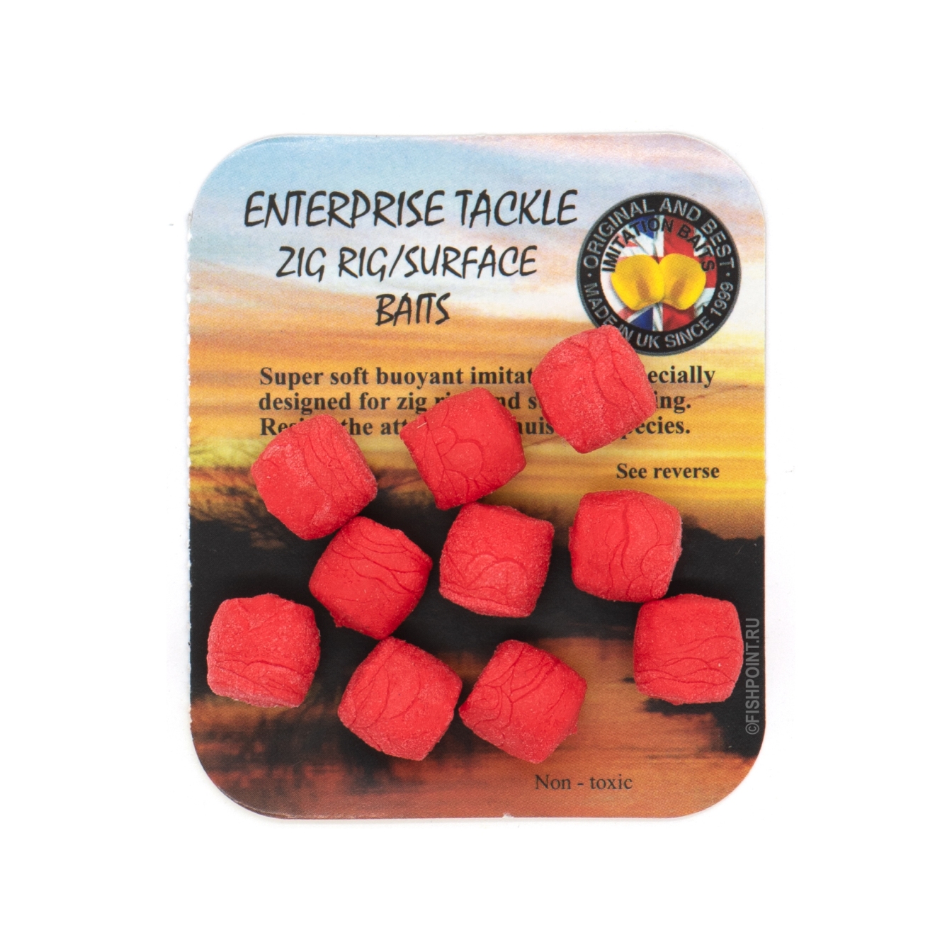 Насадки PopUp Zig Rig Surface Bait Red