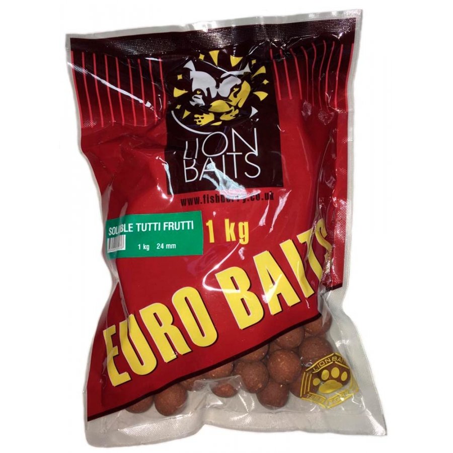 Бойлы Растворимые Euro Baits Tutti Frutti 1кг 24мм