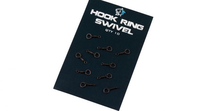 Вертлюг с кольцом Hook Bead Ring Swivel (10шт)