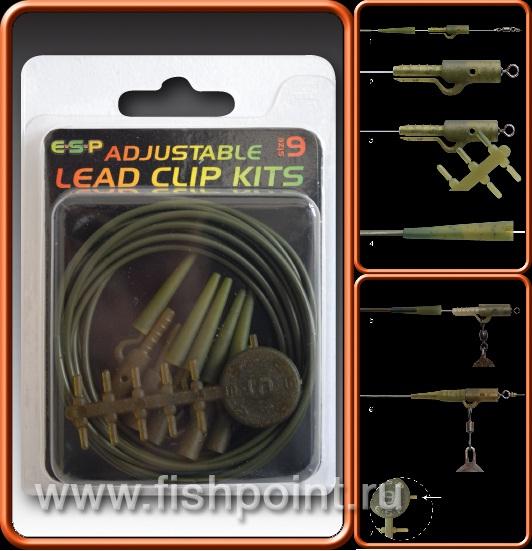 Набор с клипсой Adjustable Lead Clip Kits