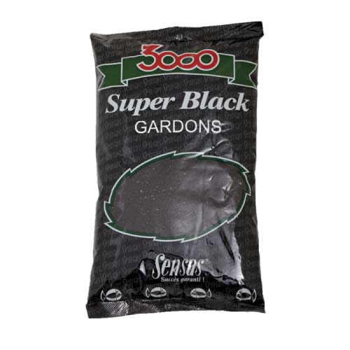 Прикормка 3000 Super Black Gardons (Плотва) 1кг 