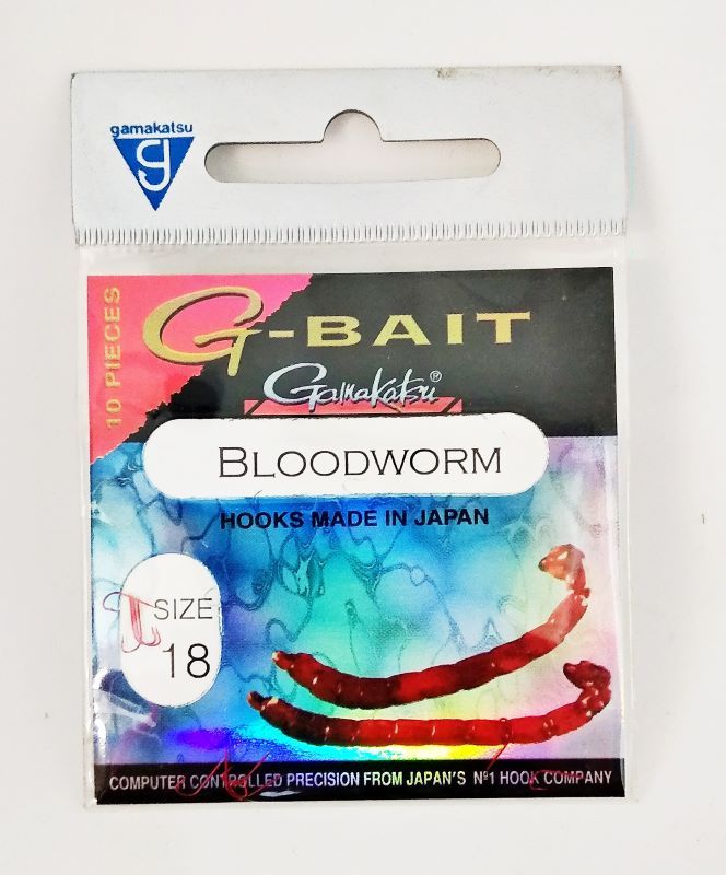 Крючки G-Bait Bloodworm B (15шт)