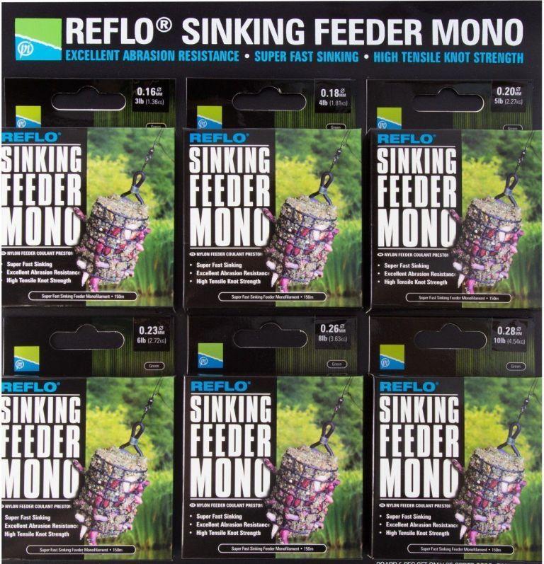 Леска Reflo Sinking Feeder Mono 150м
