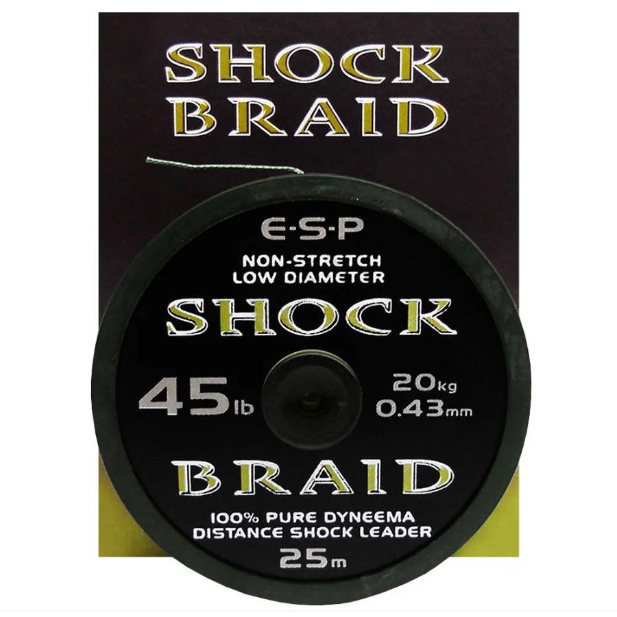 Плетеный шок лидер Shock Braid 45Lb