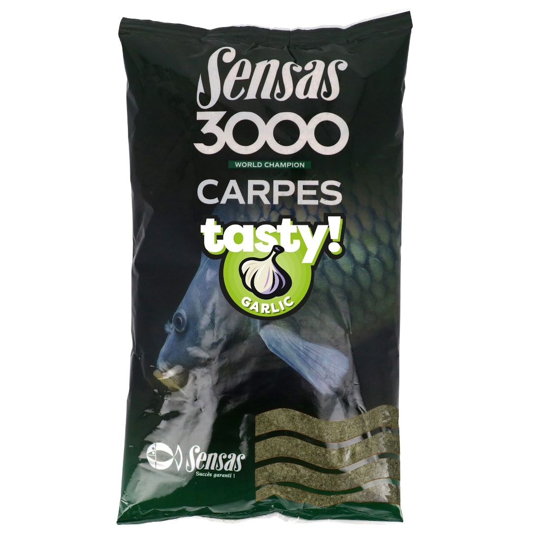 Прикормка 3000 Carp Tasty Garlic 1кг