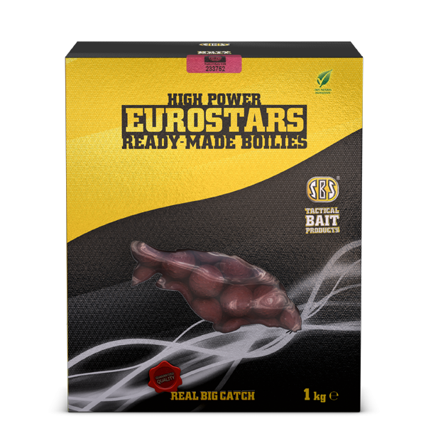 Бойлы Eurostar Squid Octopus & Strawberry Jam (Кальмар, осьминог и клубничный джем) 1кг